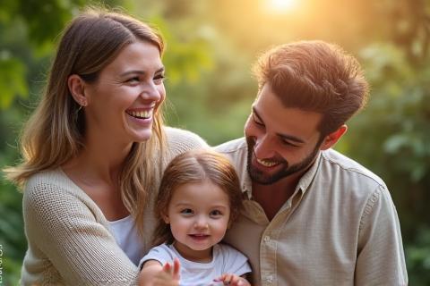 Potret Keluarga Menawan